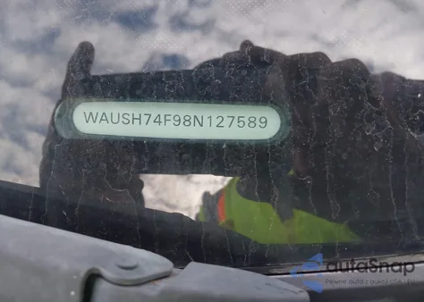 2008 Audi A6 3.2 Avant z USA, uszkodzony, nr VIN WAUSH74F98N127589